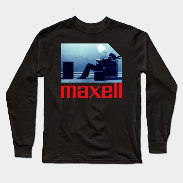 Blown Away "Maxell" Long Sleeve T-Shirt by Lazy Sunday